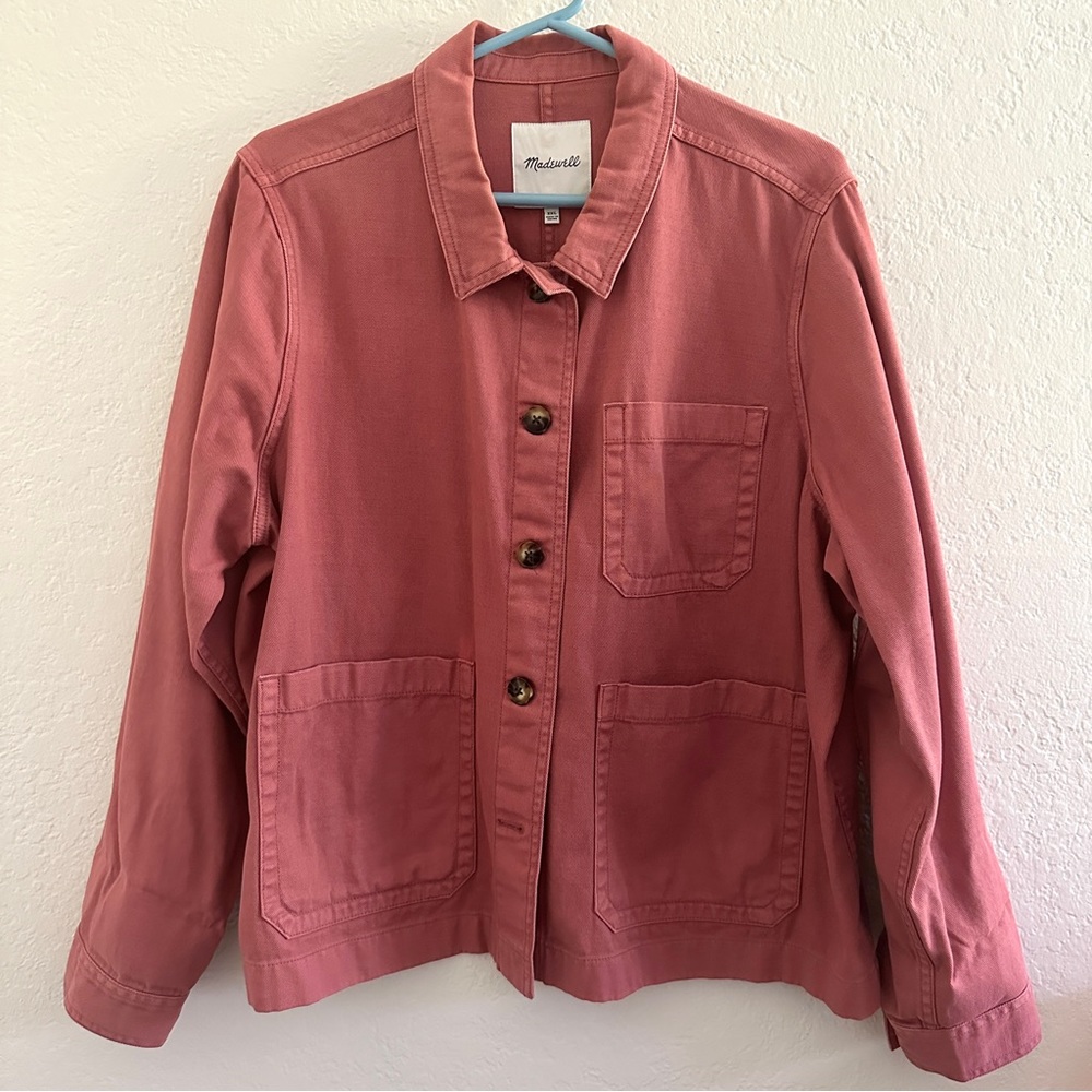 Madewell Ashwood Utility Chore Jacket Womens XXL